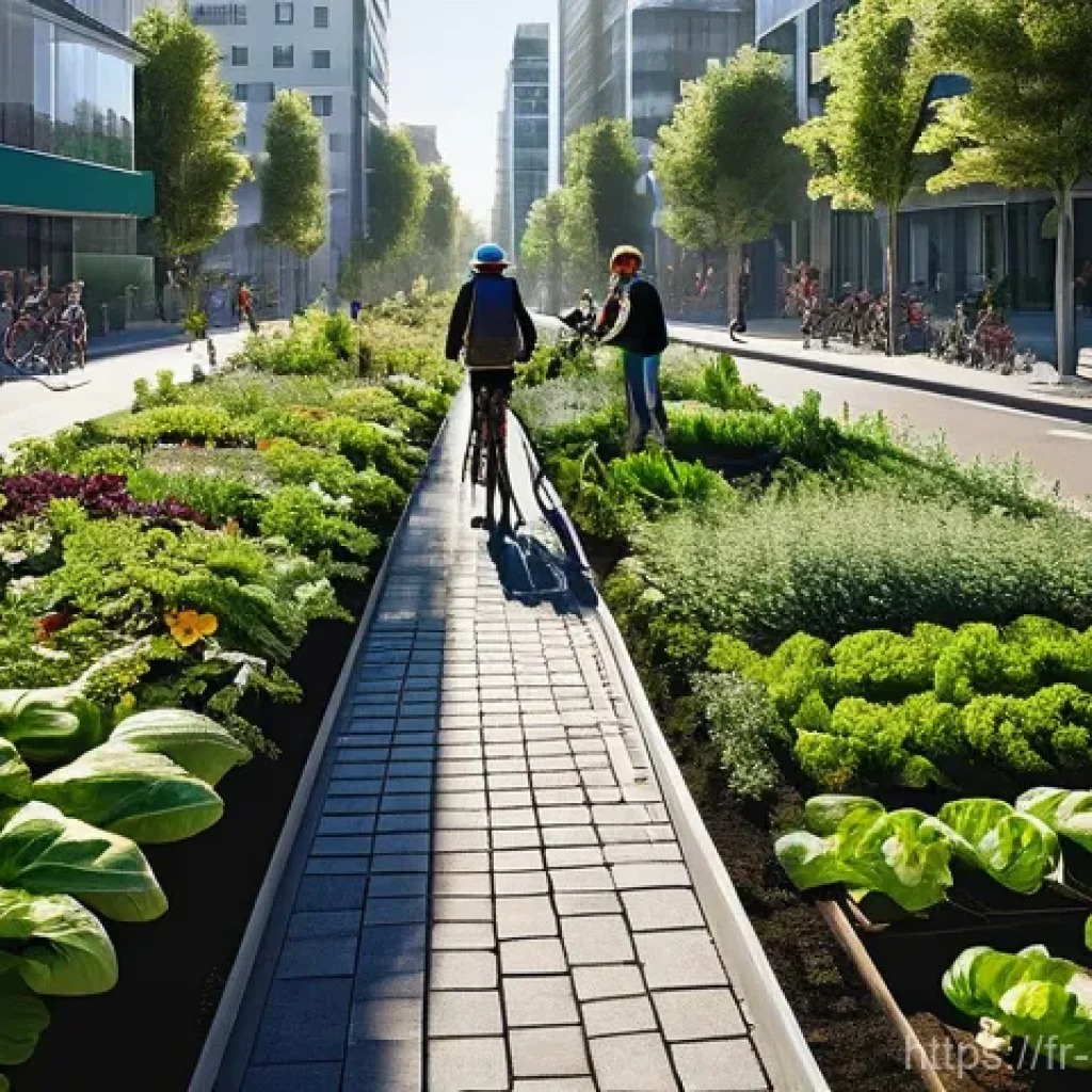 경기도 신도시 정보 - **Prompt 1: A Thriving Eco-District with Vertical Gardens and Urban Farming**
    "A vibrant, modern...