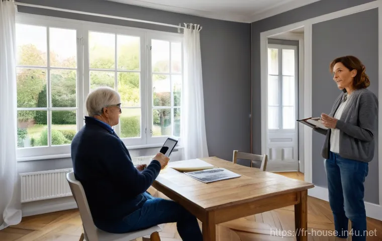부동산 컨설팅 사례 - **Prompt: French Couple Celebrating a Mortgage Approval in a Consultant's Office**
    
    A vibran...